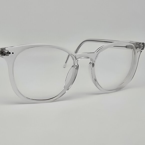 *SOLD*Warby Parker Carlton XW 500 Crystal Clear Eyeglasses Frame w/ Box and Case - Picture 9 of 16